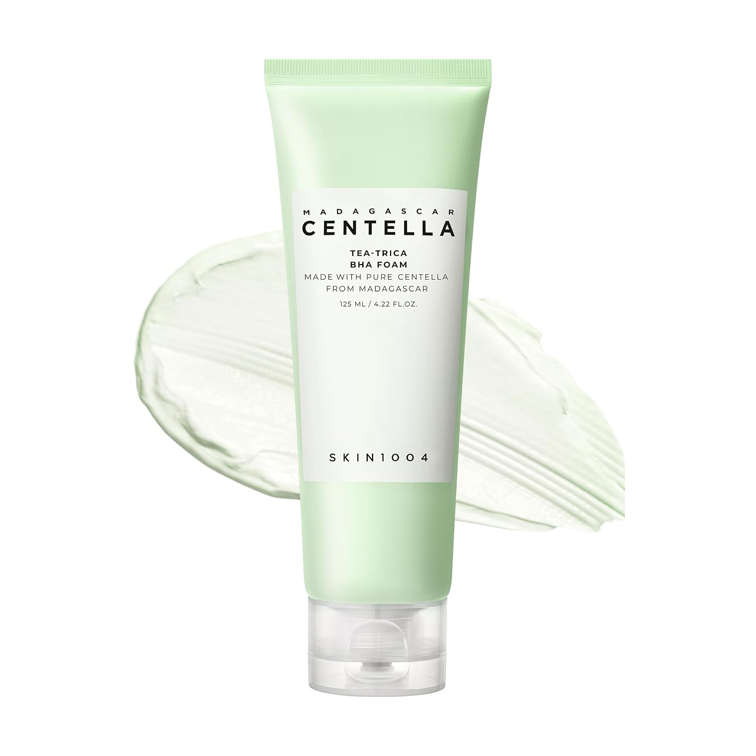 SKIN1004 Madagascar Centella Tea Trica BHA Foam Cleanser 125ml